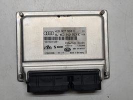 Audi A8 S8 D3 4E Sterownik / Moduł zawieszenia pneumatycznego 4E0907553E