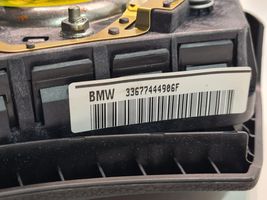 BMW 5 E60 E61 Stūres drošības spilvens 33677444906F