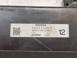 Toyota C-HR Unité de contrôle climatique 88650F4030