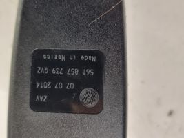 Volkswagen PASSAT B7 USA Takaistuimen turvavyön solki 561857739