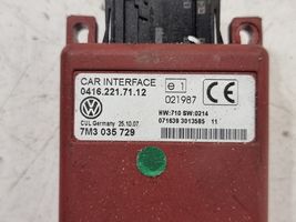 Volkswagen PASSAT B5.5 Puhelimen käyttöyksikkö/-moduuli 7M3035729