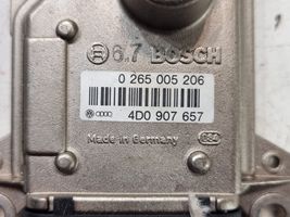 Audi A8 S8 D2 4D Sensore di imbardata accelerazione ESP 4D0907657