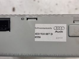 Audi A6 S6 C6 4F Radio/CD/DVD/GPS-pääyksikkö 4E0910887DX