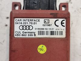 Audi A6 S6 C5 4B Puhelimen käyttöyksikkö/-moduuli 4B0862335B