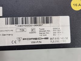 Porsche Cayenne (9PA) Zmieniarka płyt CD/DVD 7L5035111C