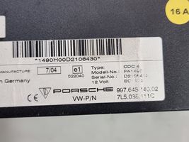 Porsche Cayenne (9PA) CD/DVD-vaihdin 7L5035111C