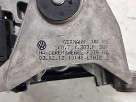 Volkswagen Golf VI Leva di rilascio del freno a mano 1K0711303M