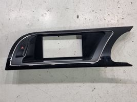 Audi A5 8T 8F Cadre, panneau d'unité radio / GPS 8T2857185N