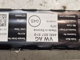 Skoda Superb B8 (3V) Drošības jostas regulēšanas sliede 4M0857819