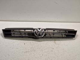 Volkswagen Polo V 6R Grille calandre supérieure de pare-chocs avant 6R0853651C