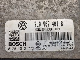 Volkswagen Touareg I Sterownik / Moduł ECU 7L0907401B