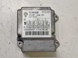 Volkswagen Golf VI Airbag control unit/module 5C0959655B