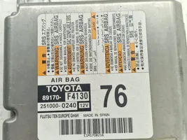 Toyota C-HR Oro pagalvių valdymo blokas 89170F4130