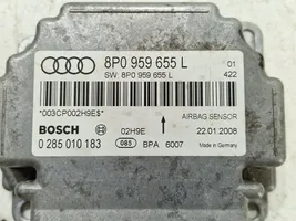 Audi A3 S3 A3 Sportback 8P Airbag control unit/module 8P0959655L
