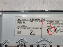 Toyota C-HR Écran / affichage / petit écran 86140F4030