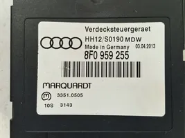 Audi A5 8T 8F Pakeliamo stogo valdymo modulis 8F0959255