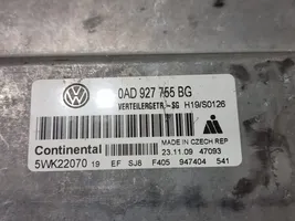 Volkswagen Touareg I Gearbox control unit/module 0AD927755BG