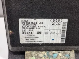 Audi A5 8T 8F Tappeto di rivestimento del fondo del bagagliaio/baule 8F0863463B