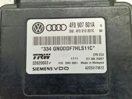 Audi A6 S6 C6 4F Rokas bremžu vadības modulis 4F0907801A