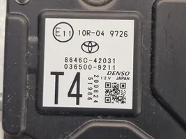 Toyota C-HR Tuulilasin tuulilasikamera 8646C42031