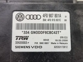 Audi A6 S6 C6 4F Centralina/modulo sistema frenante 4F0907801A