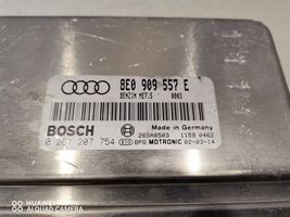 Audi A4 S4 B6 8E 8H Dzinēja vadības bloks 8E0909557E