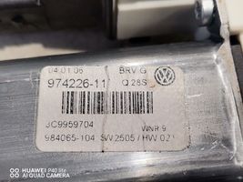 Volkswagen PASSAT B6 Motorino alzacristalli della portiera posteriore 97422611