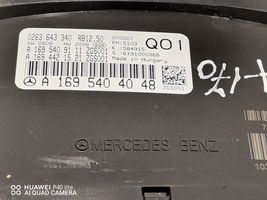 Mercedes-Benz A W168 Compteur de vitesse tableau de bord A1695409111