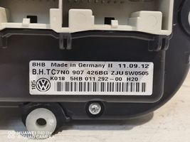 Volkswagen PASSAT B7 Panel klimatyzacji 7N0907426BG