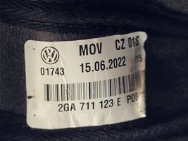 Volkswagen T-Roc Vaihdevivun/vaihtajan verhoilu nahka/nuppi 2GA711123E