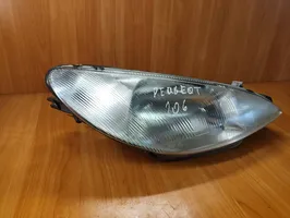 Peugeot 206 Lampa przednia 9640559480