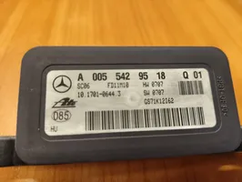 Mercedes-Benz S W221 Capteur de vitesse de lacet d'accélération ESP A0055429518