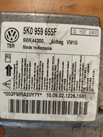Volkswagen Golf Plus Turvatyynyn ohjainlaite/moduuli 5K0959655F
