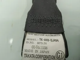 Honda Accord Pas bezpieczeństwa fotela przedniego TKAH3EJ494