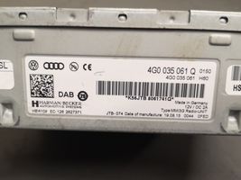Audi A5 8T 8F Radio/CD/DVD/GPS-pääyksikkö 4G0035061Q