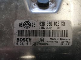 Volkswagen PASSAT B5 Calculateur moteur ECU 038906019KD