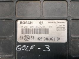Volkswagen Golf III Calculateur moteur ECU 028906021BP