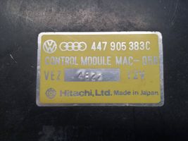 Audi 100 200 5000 C3 Sterownik / Moduł ECU 447905383C