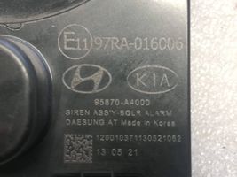 KIA Carens III Alarmes antivol sirène 95870A4000