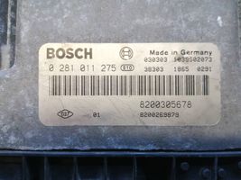 Renault Megane II Sterownik / Moduł ECU 0281011275