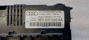 Audi A4 S4 B6 8E 8H Centralina del climatizzatore 8E0820043AA