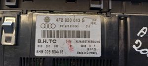 Audi A6 S6 C6 4F Unité de contrôle climatique 4F2820043G