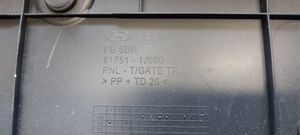 Hyundai i20 (PB PBT) Tapicerka bagażnika / Komplet 817511J000