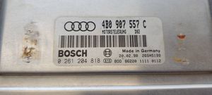 Audi A6 S6 C5 4B Moottorin ohjainlaite/moduuli 4B0907557C