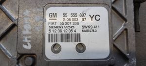 Fiat Croma Calculateur moteur ECU 55566807