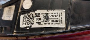 Opel Astra K Luci posteriori del portellone del bagagliaio 13427513