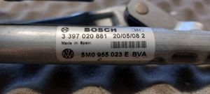 Volkswagen Golf Plus Mechanizm i silniczek wycieraczek szyby przedniej / czołowej 5M0955023E