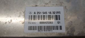 Mercedes-Benz ML W164 Sterownik / Moduł Airbag A2515451832