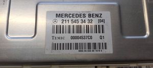 Mercedes-Benz E W211 Centralina/modulo sospensioni 2115453432