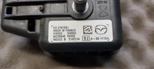 Mazda 3 III Alarmes antivol sirène KD4767SB1